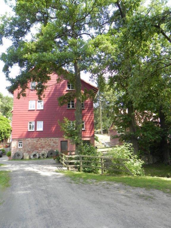 Ferienwohnung Tiererlebnishof Obermuehle Biebergemund Eksteriør billede