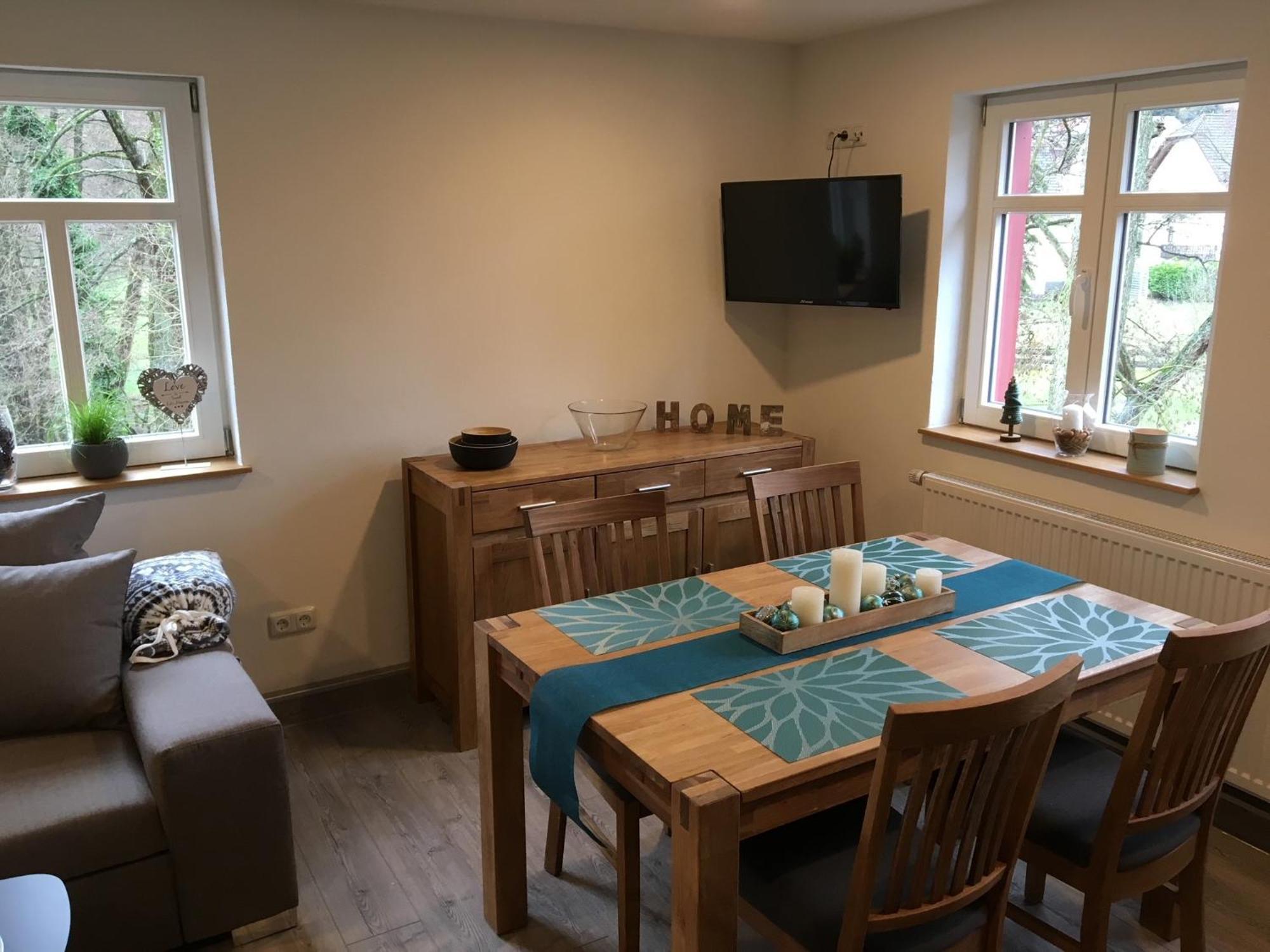 Ferienwohnung Tiererlebnishof Obermuehle Biebergemund Eksteriør billede