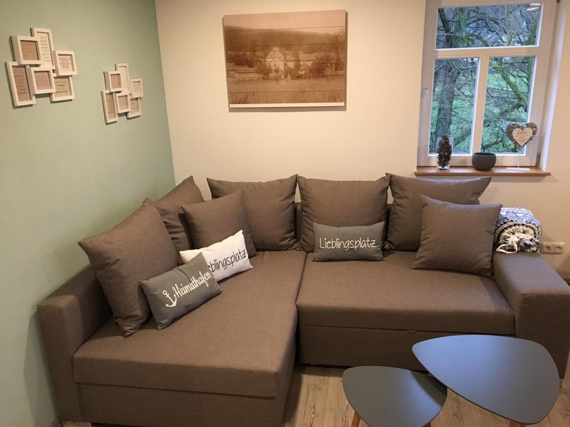 Ferienwohnung Tiererlebnishof Obermuehle Biebergemund Eksteriør billede