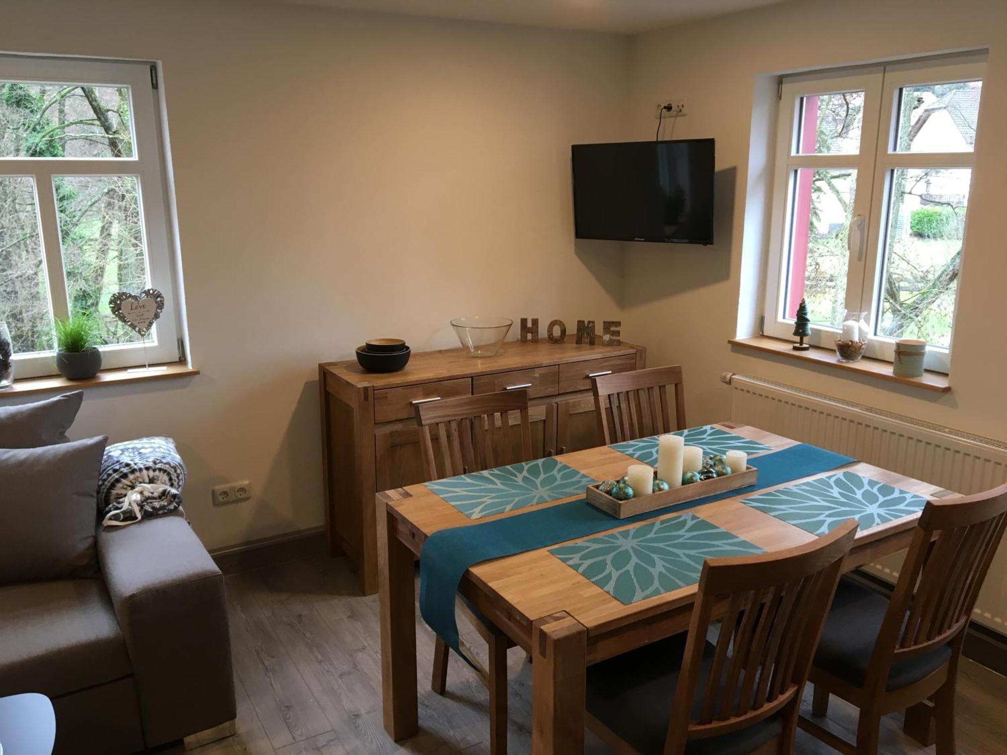 Ferienwohnung Tiererlebnishof Obermuehle Biebergemund Eksteriør billede